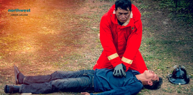 A Man Doing CPR Rescue