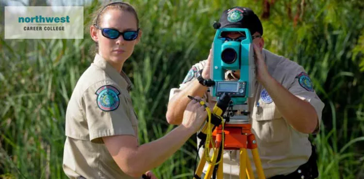 Conservation Officers surveying the land with state-of-the-art equipments.