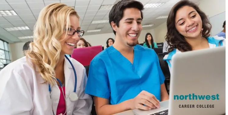 medical admin assisting students studying online