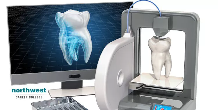 three-dimensional printer 3D printing in dental industry