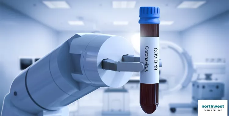 Robotic Blood Test for Covid19