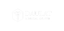 Logo of Daulat Medical Center featuring a caduceus symbol in a hexagonal design.