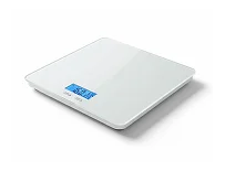 A sleek, modern medical scale with a digital display, designed for accurate weight measurement.